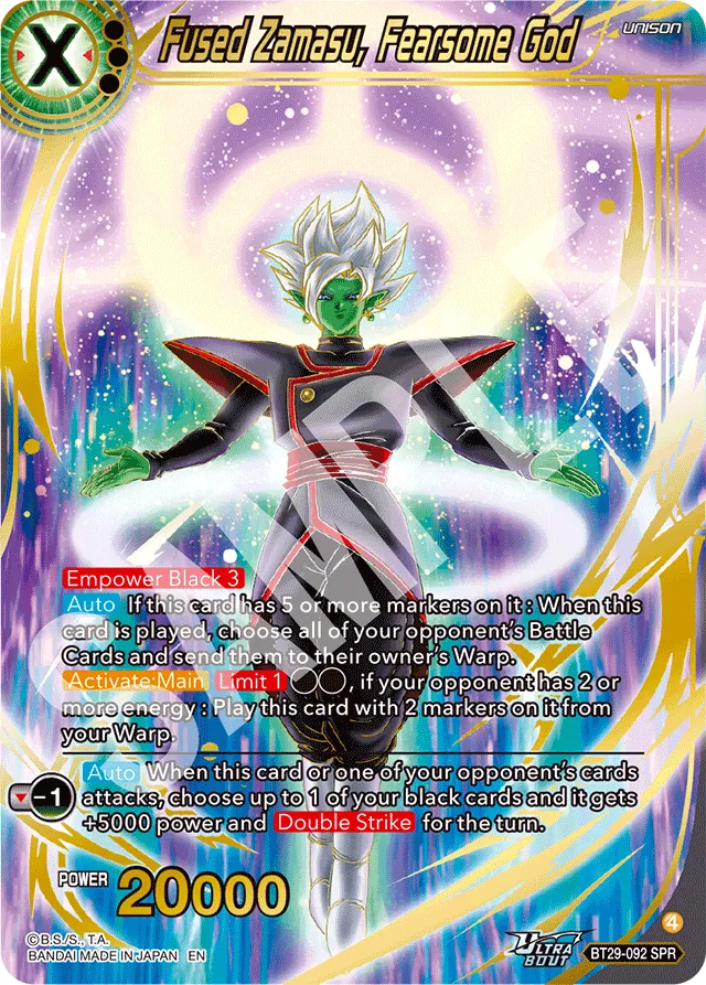 FUSED ZAMASU, FEARSOME GOD