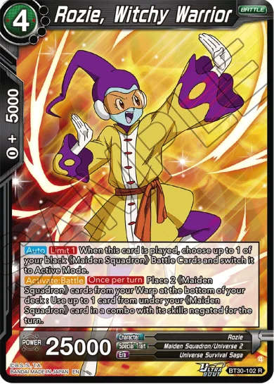 ROZIE, WITCHY WARRIOR