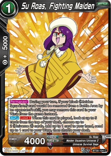 SU ROAS, FIGHTING MAIDEN