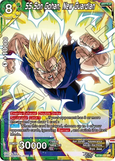 SS SON GOHAN, NEW GUARDIAN
