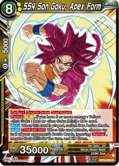 SS4 SON GOKU, APEX FORM