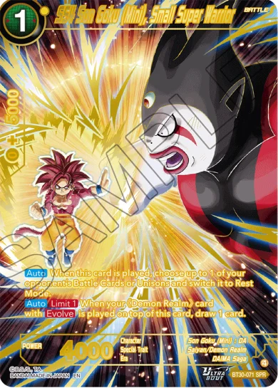 SS4 SON GOKU (MINI), SMALL SUPER WARRIOR