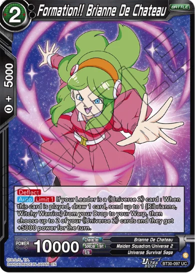 FORMATION!! BRIANNE DE CHATEAU