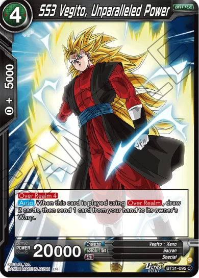 SS3 VEGITO, UNPARALLELED POWER