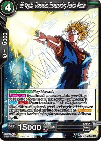 SS VEGITO, DIMENSION TRANSCENDING FUSION WARRIOR