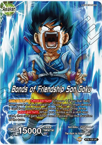 BONDS OF FRIENDSHIP SON GOKU
