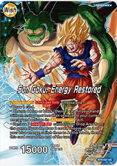 SON GOKU, ENERGY RESTORED