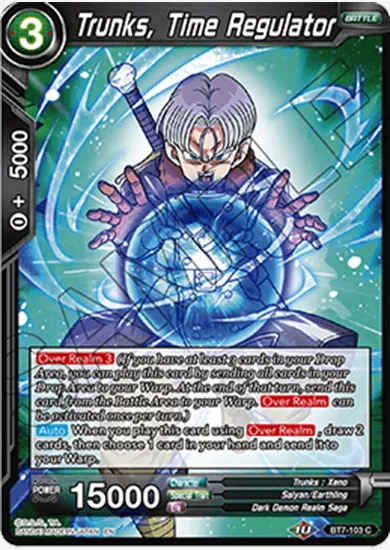 TRUNKS, TIME REGULATOR