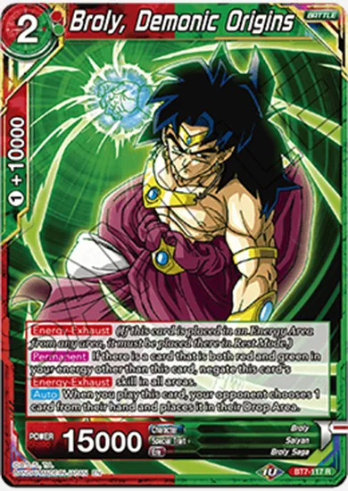 BROLY, DEMONIC ORIGINS
