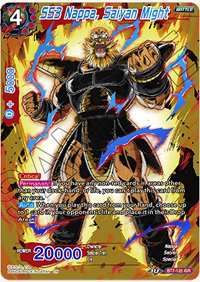 SS3 NAPPA, SAIYAN MIGHT