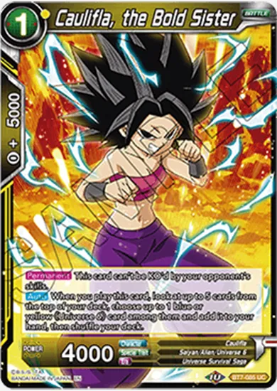 CAULIFLA, THE BOLD SISTER