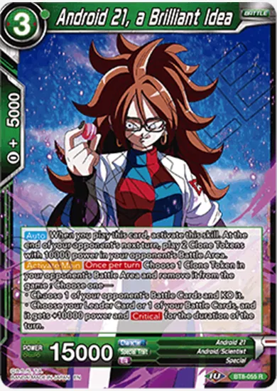 ANDROID 21, A BRILLIANT IDEA