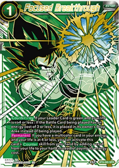 FOCUSED BREAKTHROUGH