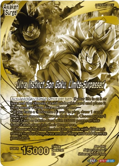 ULTRA INSTINCT SON GOKU, LIMITS SURPASSED