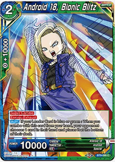 ANDROID 18, BIONIC BLITZ