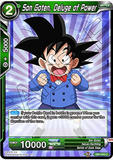 SON GOTEN, DELUGE OF POWER