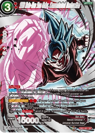 SSB KAIO-KEN SON GOKU, CONCENTRATED DESTRUCTION