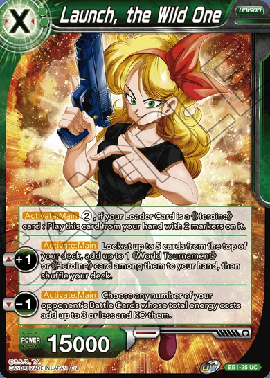 LAUNCH, THE WILD ONE