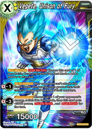 VEGETA, UNISON OF FURY