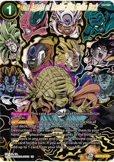 THE AGENTS OF DESTRUCTION STRIKE BACK