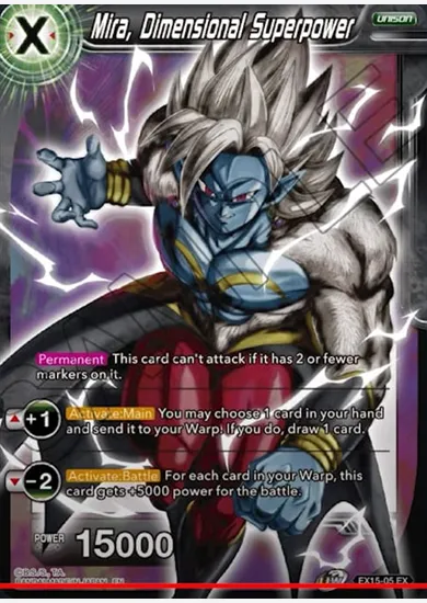 MIRA, DIMENSIONAL SUPERPOWER