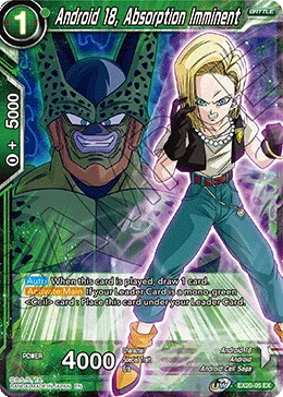 ANDROID 18, ABSORPTION IMMINENT