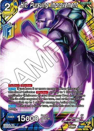 HIT, PURSUING IMPROVEMENT