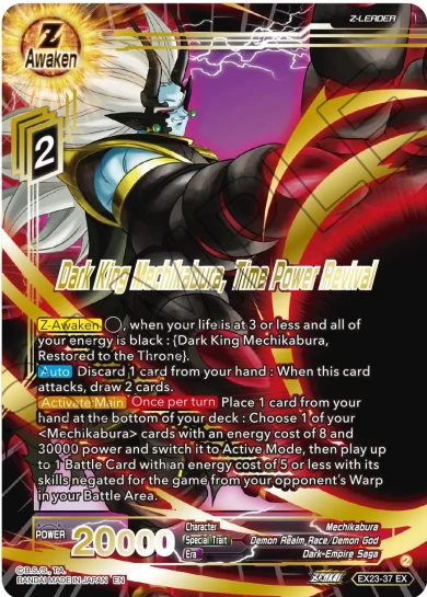 DARK KING MECHIKABURA, TIME POWER REVIVAL