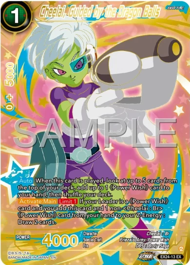 CHEELAI, GUIDED BY THE DRAGON BALLS