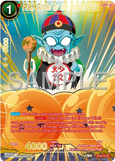 PILAF, GUIDED BY THE DRAGON BALLS