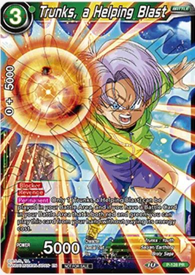 TRUNKS, A HELPING BLAST