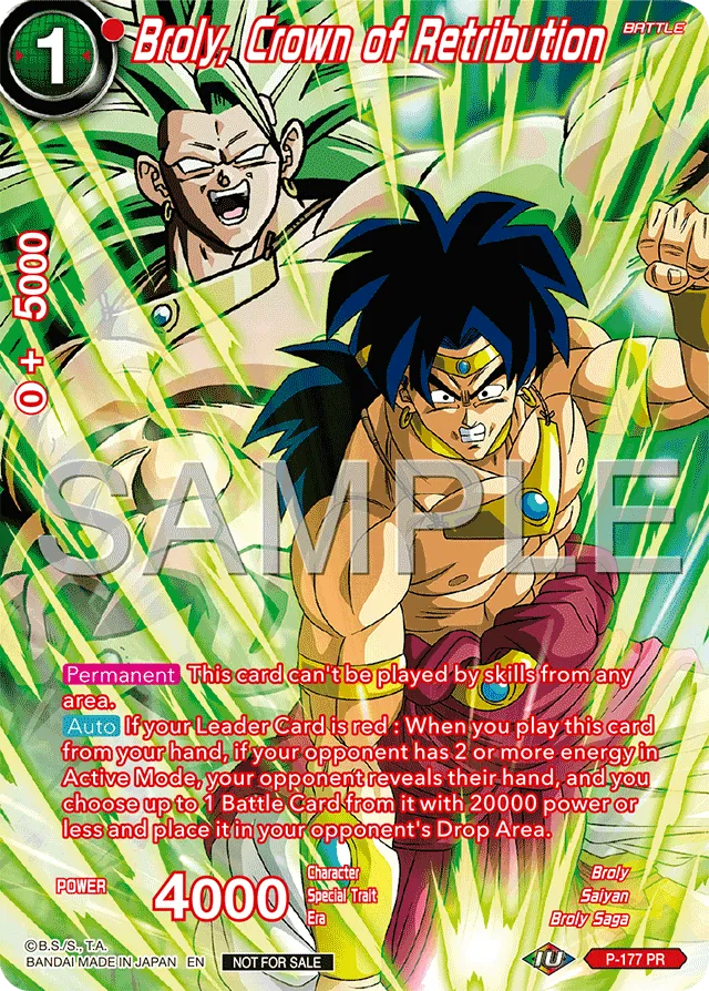 BROLY, CROWN OF RETRIBUTION