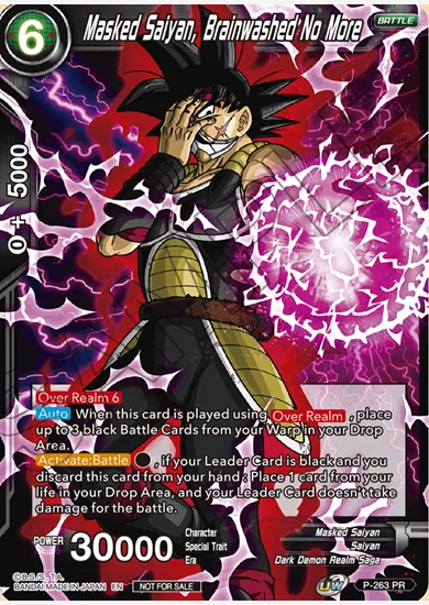MASKED SAIYAN, BRAINWASHED NO MORE
