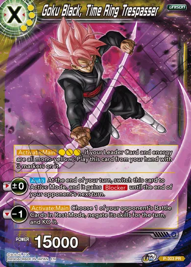 GOKU BLACK, TIME RING TRESPASSER