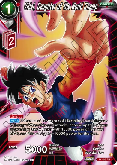 VIDEL, DAUGHTER OF THE WORLD CHAMP