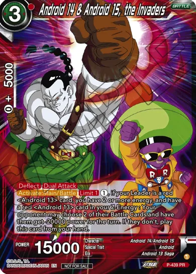 ANDROID 14 & ANDROID 15, THE INVADERS