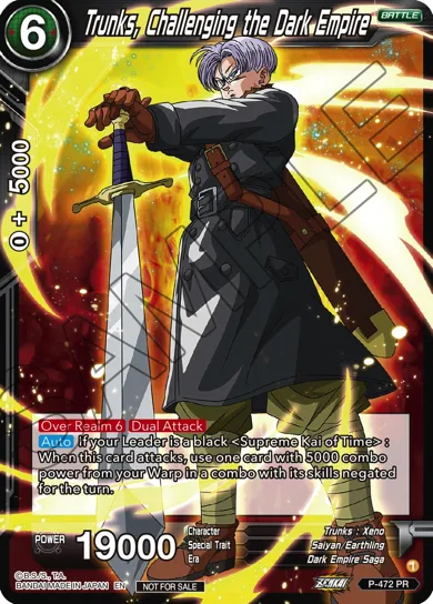 TRUNKS, CHALLENGING. THE DARK EMPIRE