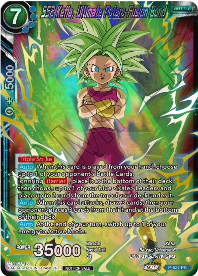 SS2 KEFLA, ULTIMATE POTARA-FUSION BOND