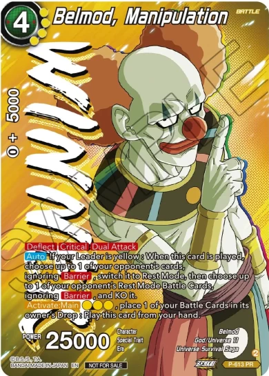 BELMOD, MANIPULATION