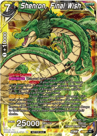 SHENRON, FINAL WISH