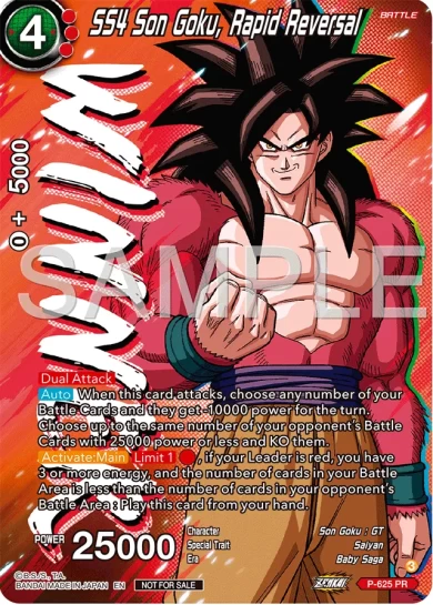 SS4 SON GOKU, RAPID REVERSAL