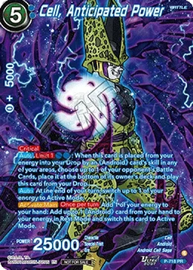CELL, ANTICIPATED POWER