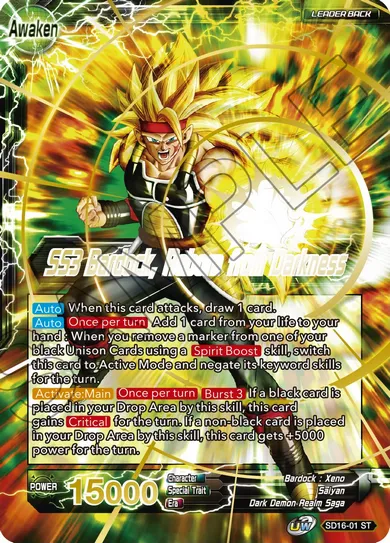 SS3 BARDOCK, REBORN FROM DARKNESS