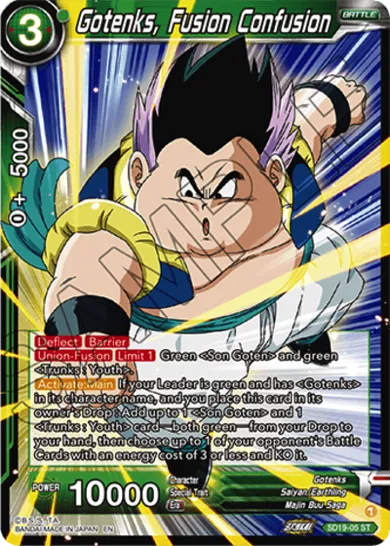 GOTENKS, FUSION CONFUSION