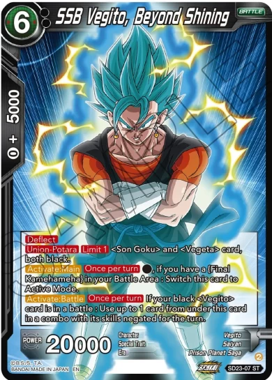 SSB VEGITO, BEYOND SHINING