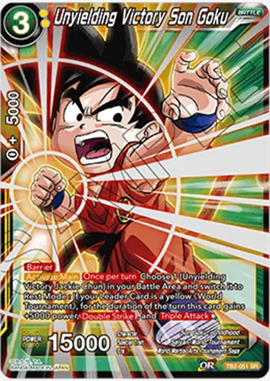 UNYIELDING VICTORY SON GOKU