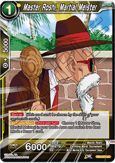 MASTER ROSHI, MARTIAL MEISTER