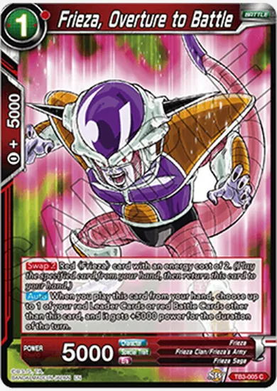 FRIEZA, OVERTURE TO BATTLE