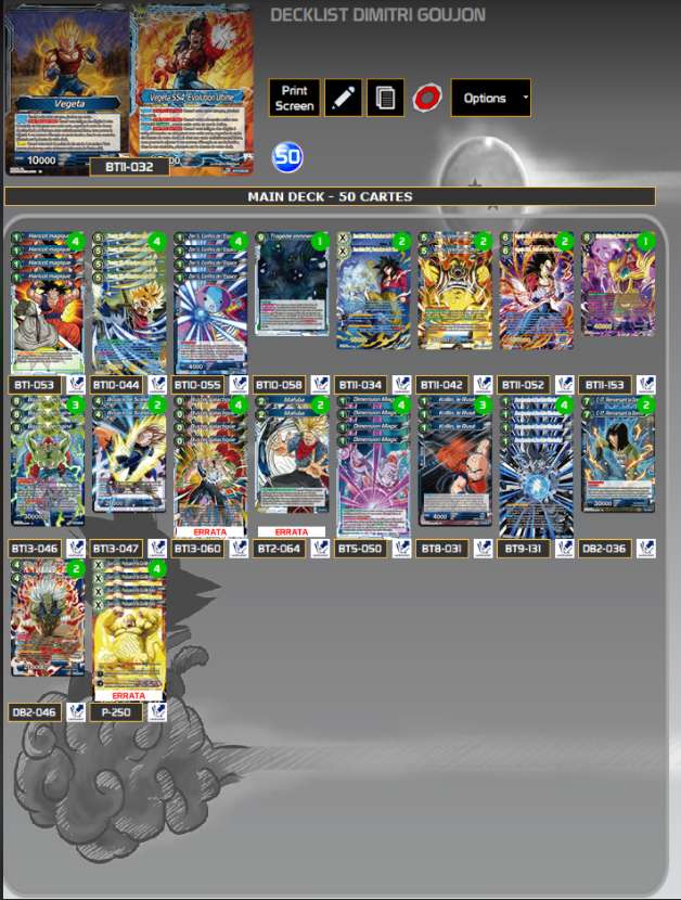 Decklist image · Dimitri Goujon