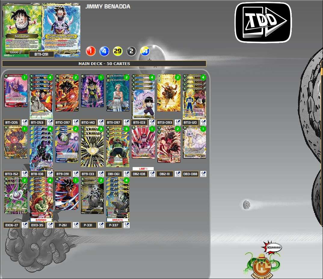 Decklist image · Jimmy Benadda